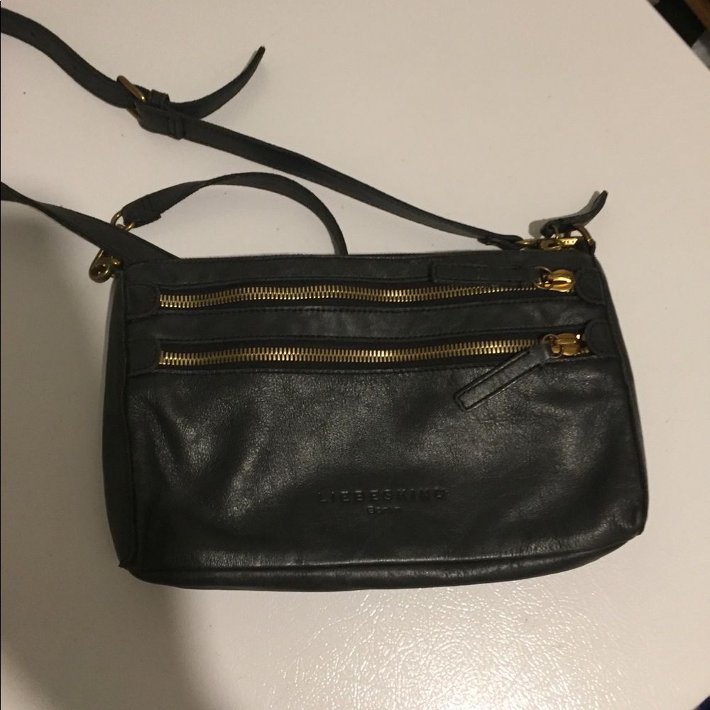 Liebeskind black leather crossbody